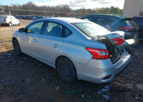 2019 Nissan Sentra S из США, поврежденный, VIN 3N1AB7AP8KY341550